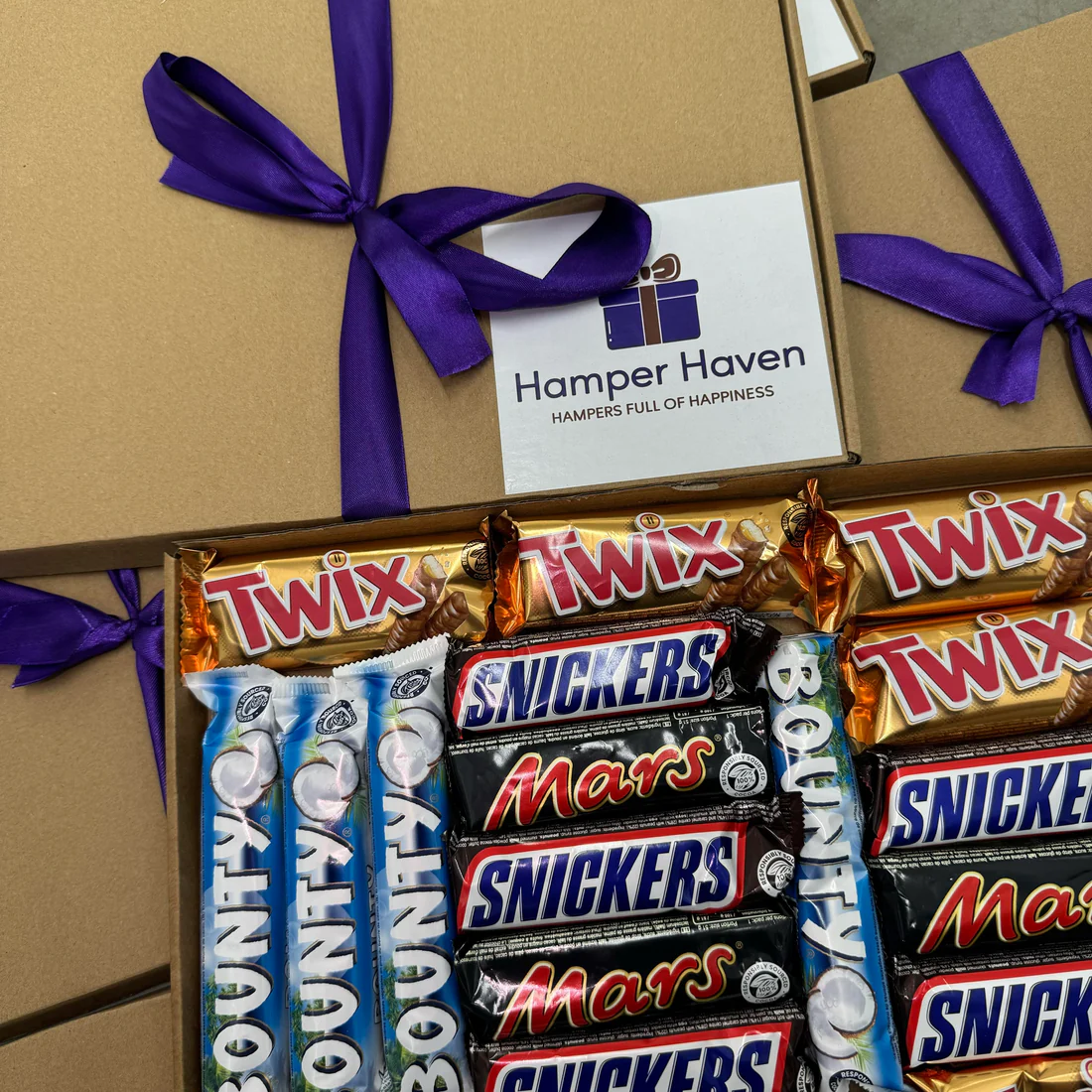 Mars, Snickers, Bounty & Twix Chocolate Gift Hamper - Image 2