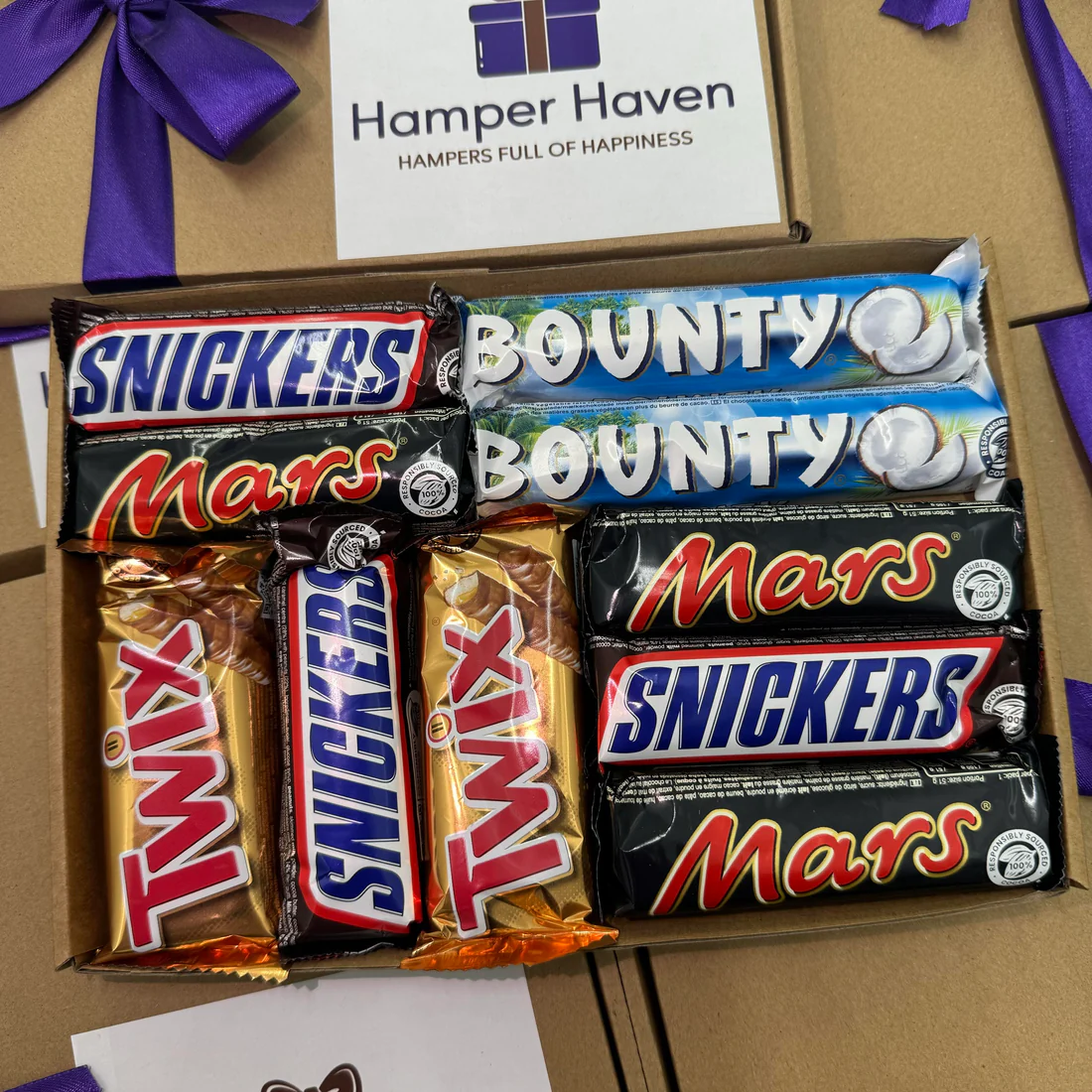 Mars, Snickers, Bounty & Twix Chocolate Gift Hamper - Image 3